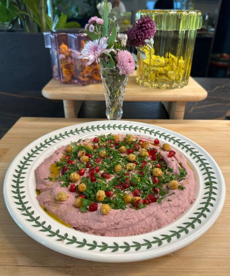 Tatlı Patatesli Humus 