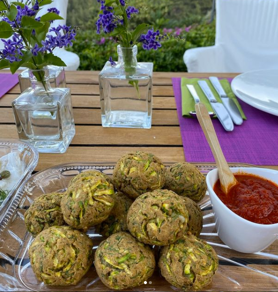 Peynirli Kabak Topları