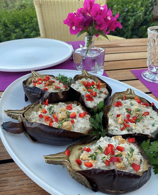 Labneli Köz Patlıcan Salata
