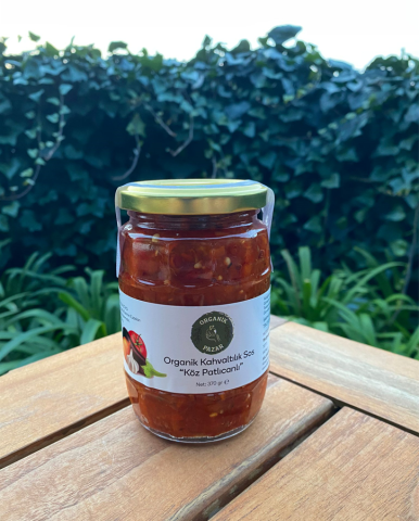Organik Kahvaltılık Sos Köz Patlıcanlı (370gr)